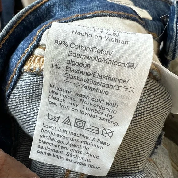 NWOT Madewell The Perfect Vintage Full-Length Jean in Sanderson Wash - Picture 12 of 13